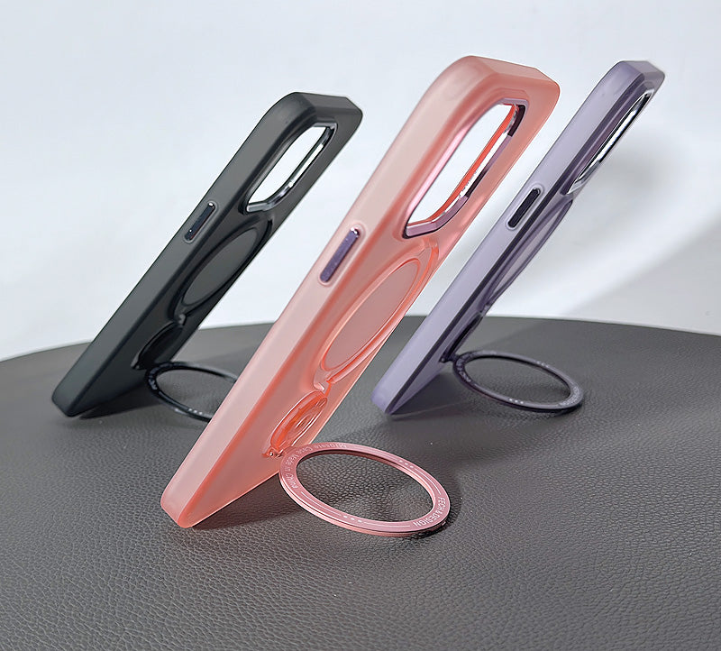 iPhone 11Pro max 6.5 Kinglink ring magsafe with rotation kickstand phone case