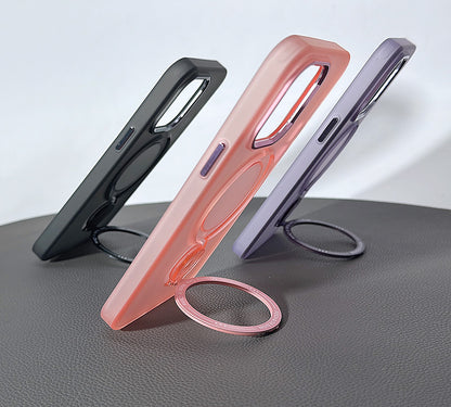 iPhone 13 6.1 Kinglink ring magsafe with rotation kickstand phone case (14 6.1 fit)