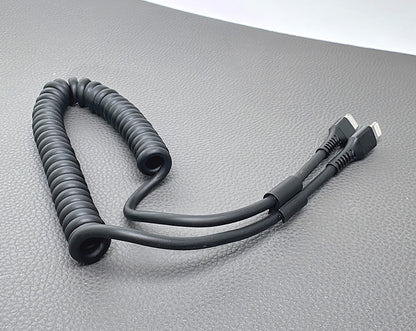 Budi 1.8M PD 20W coiled Type-C to Lightning cable DC210TLS18