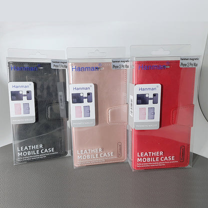 iPhone 11Pro max 6.5 hanman 2 in 1 detachable magnetic wallet case