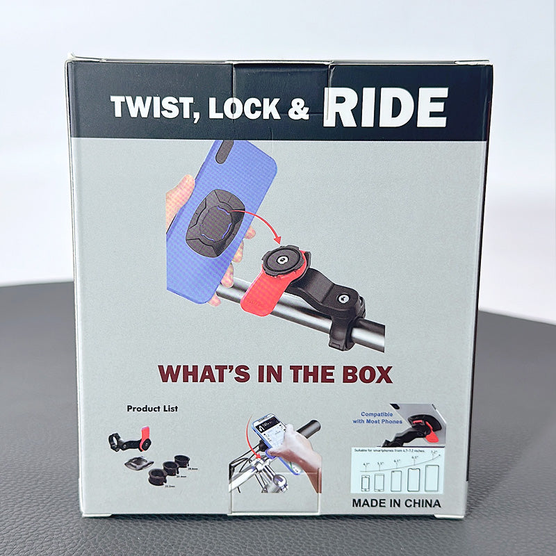 security lock smartphone mount Bike & motor bike super strength holder