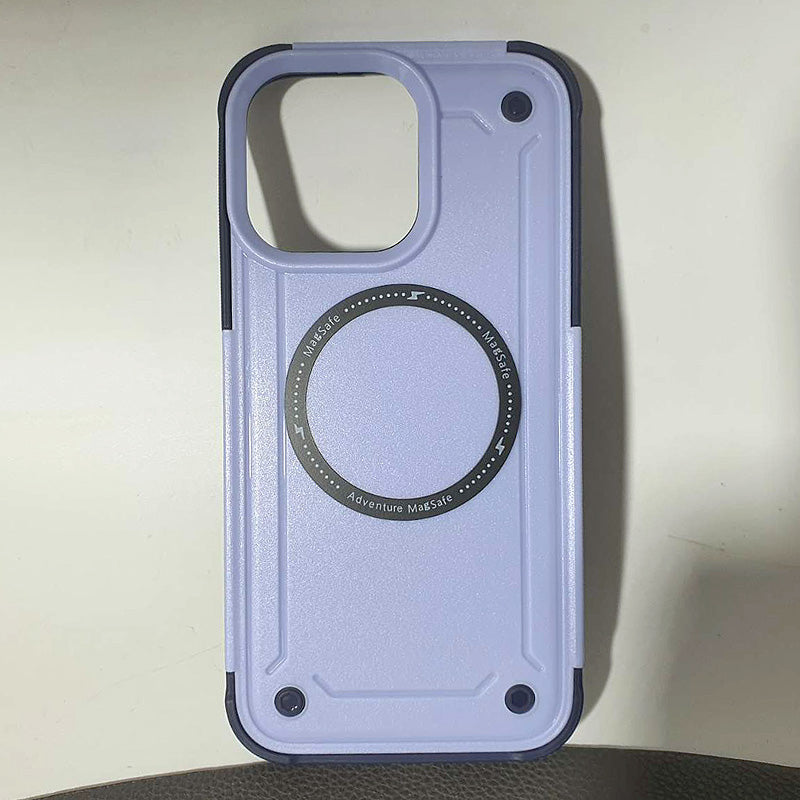 Case for Iphone 14 Plus / 15 Plus 6.7 Adventure heavy duty Magfit  (white box)