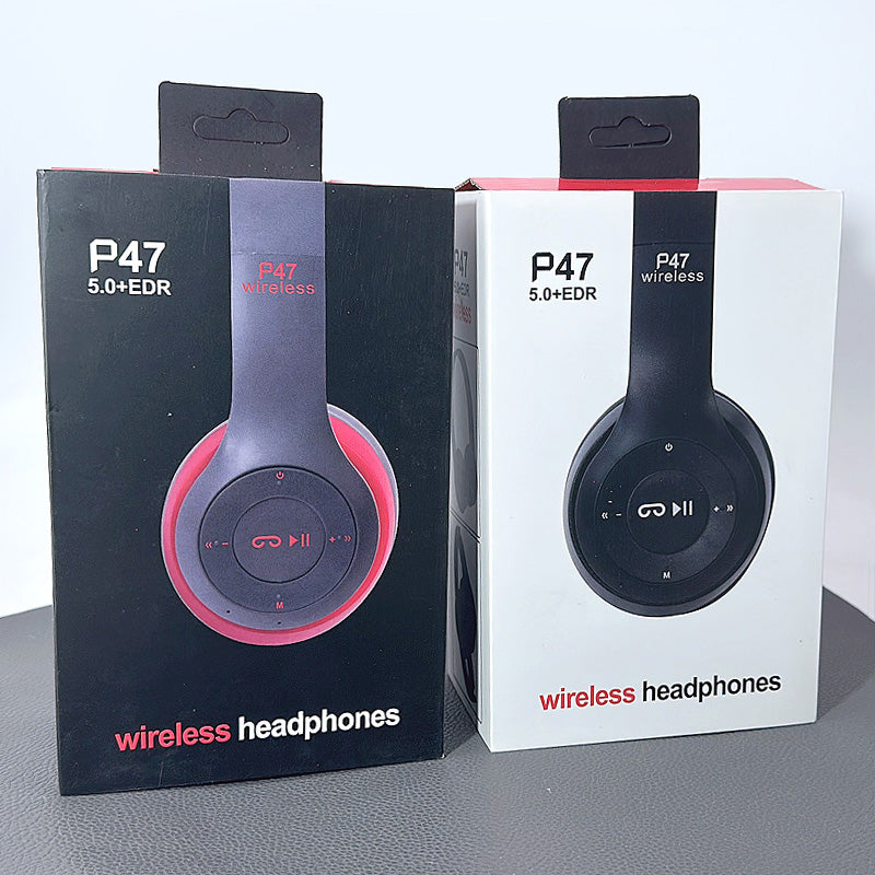 Wireless headphones 5.0+EDR earphones P47