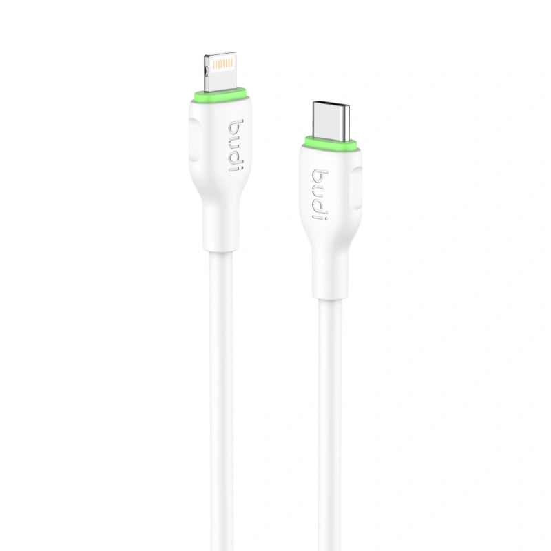 Budi DC261TL21W 2.1m 27W Type-C to Lightning Cable