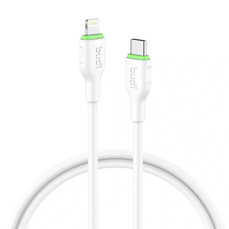 Budi DC261TL21W 2.1m 27W Type-C to Lightning Cable