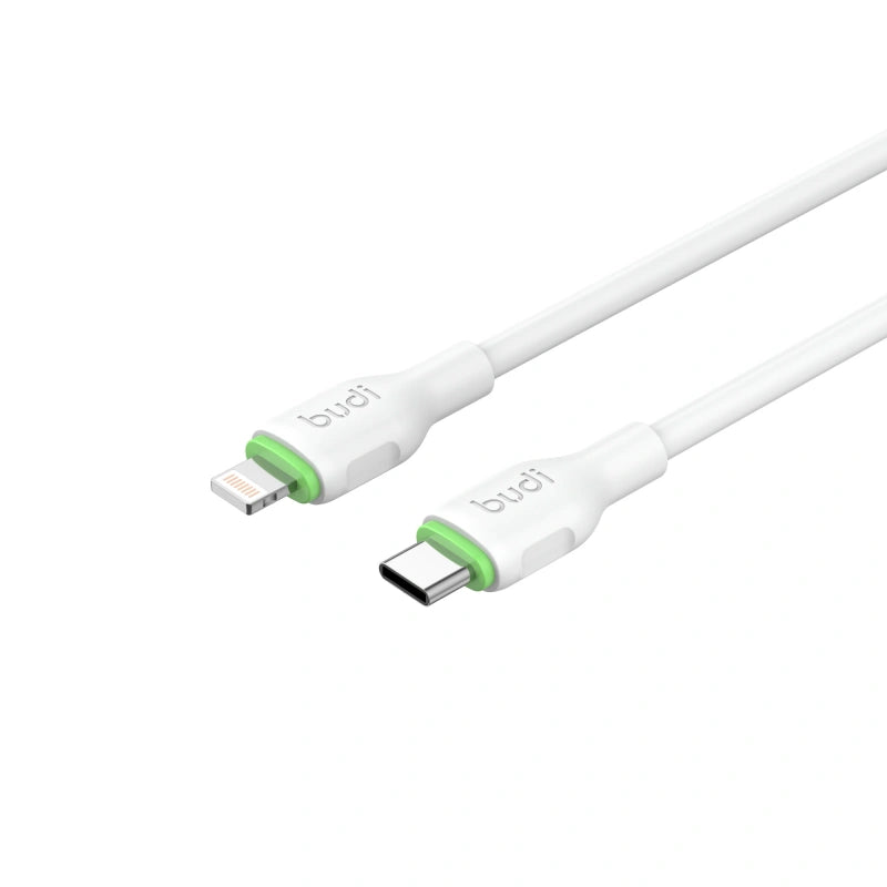 Budi DC261TL21W 2.1m 27W Type-C to Lightning Cable