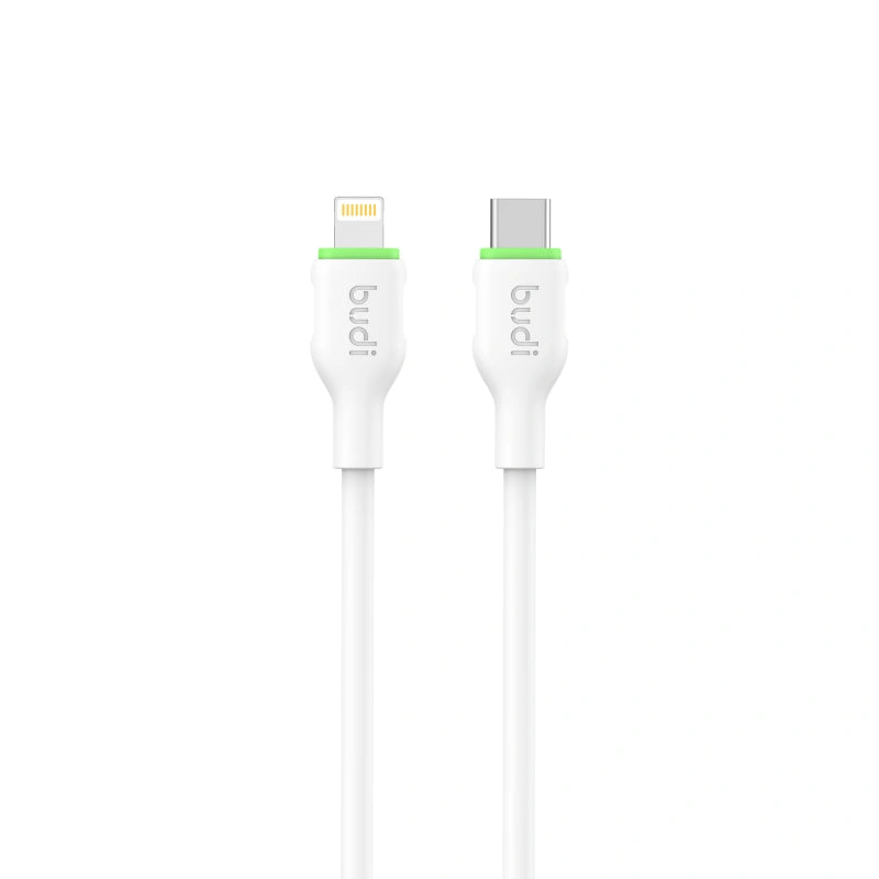 Budi DC261TL21W 2.1m 27W Type-C to Lightning Cable