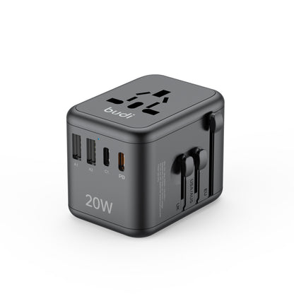 Budi AC358B20 PD 20W Global Travel Charger