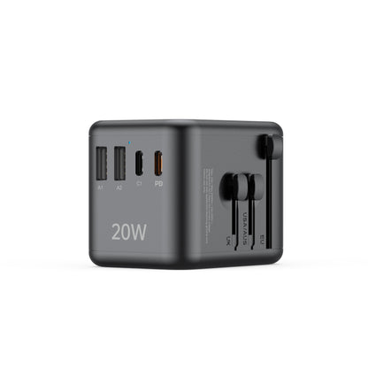 Budi AC358B20 PD 20W Global Travel Charger