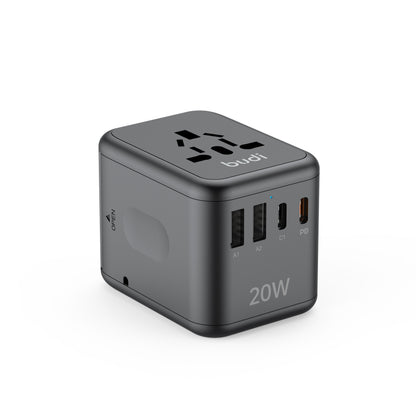 Budi AC358B20 PD 20W Global Travel Charger