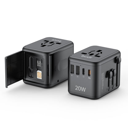 Budi AC358B20 PD 20W Global Travel Charger