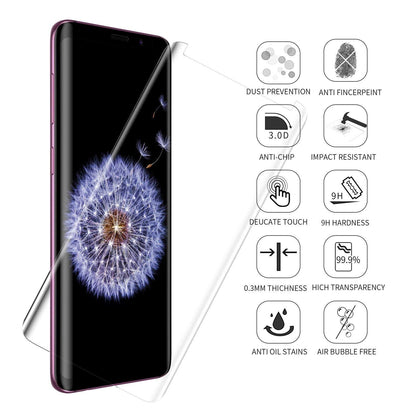 Samsung UV light glue glass screen protector