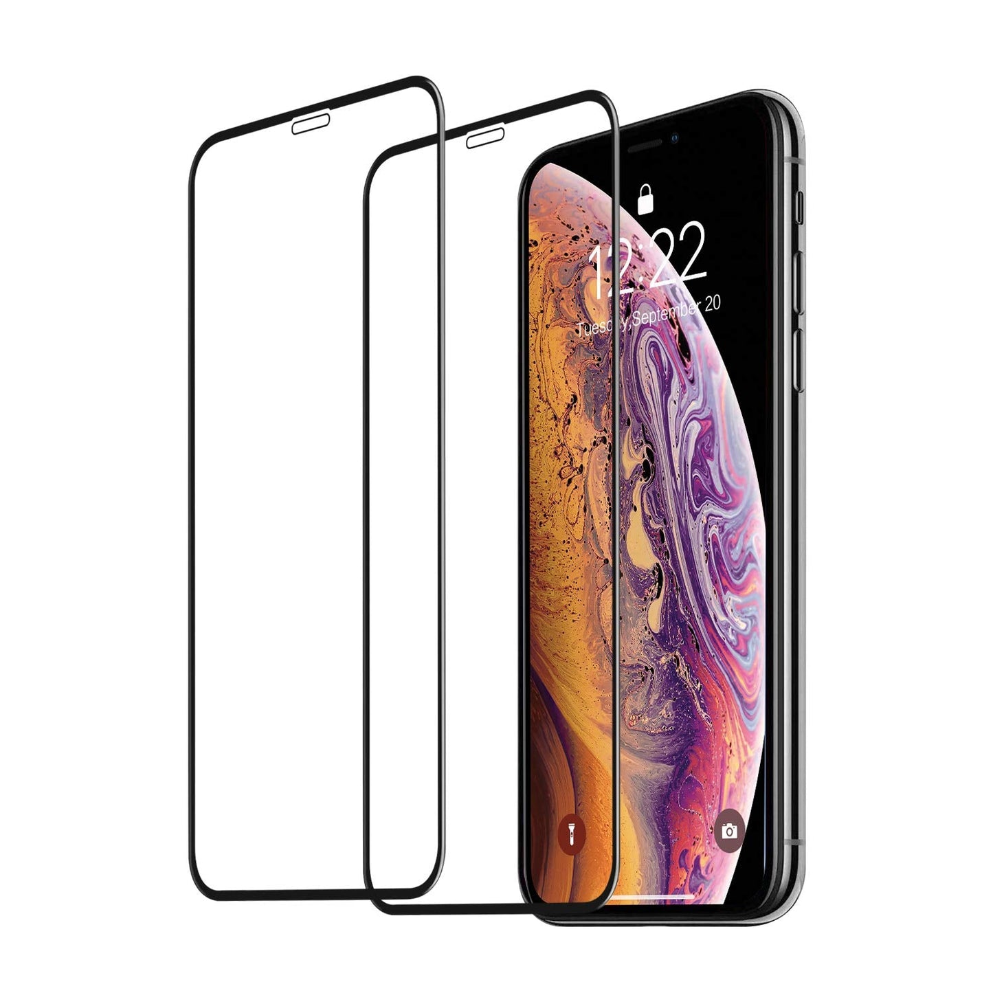 9d glass MaxGuard screen protector for iPhone