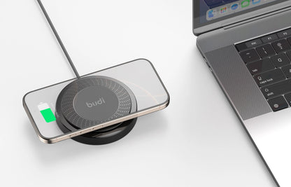 Budi WL3000B 15W Wireless Charger