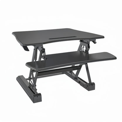 ONLINE Sit Stand Desk Adjustable Riser Ergonomic Work Station 730x590mm GLD07S