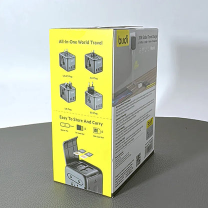 Budi AC358B20 PD 20W Global Travel Charger