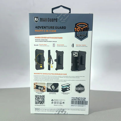 Case for Iphone 17 Pro max 6.9 Maxguard Adventure Guard Magfit 2 in 1