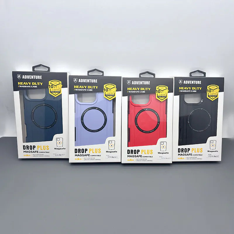Case for Iphone 14 Plus / 15 Plus 6.7 Adventure heavy duty Magfit  (white box)