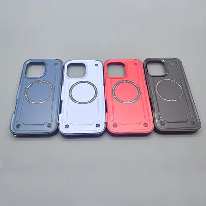 Case for Iphone 14 Plus / 15 Plus 6.7 Adventure heavy duty Magfit  (white box)