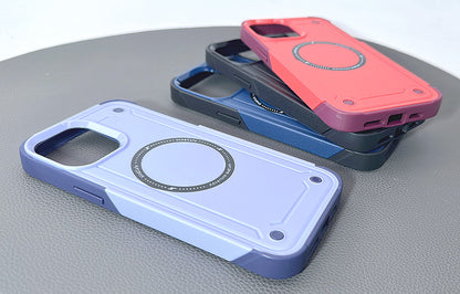 iPhone 15 Pro max 6.7 Adventure heavy duty magsafe case (white box)