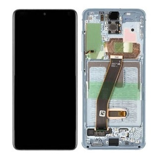 SAMSUNG S20 SCREEN BLUE (BEST SOFT OLED)