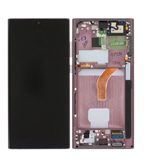 SAMSUNG S22ULTRA SCREEN BURGUNDY (BEST AFTERMARKET OLED)