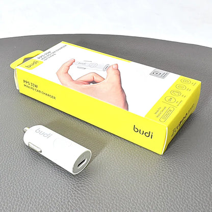 Budi CC062TW 33W USB C Mini car charger