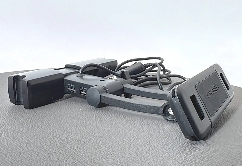 CYGNETT CarGo Pro III Adjustable Car Tablet Mount with Multiple USB Ports