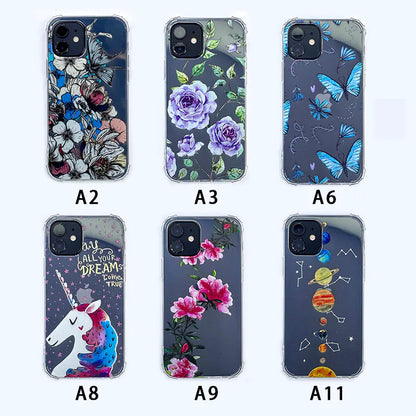 Case for Iphone 15 6.1 Corner Print  (13 6.1 fit)
