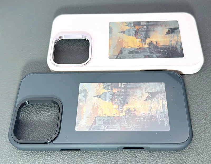 Case for iPhone 15 Pro max 6.7 Maxguard DIY NFC Ink Screen