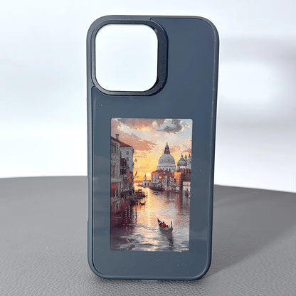 Case for Iphone 15 6.1 Maxguard DIY NFC Ink Screen
