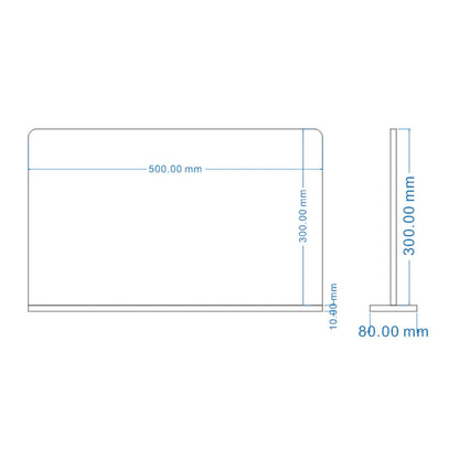 Maxguard DP002 Card Pocket & Lanyard Display Board (W50xH30 cm)