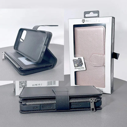 S26 Maxguard Detachable Magnetic Zipper Wallet Case