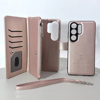 S26+ Plus Maxguard Detachable Magnetic Zipper Wallet Case