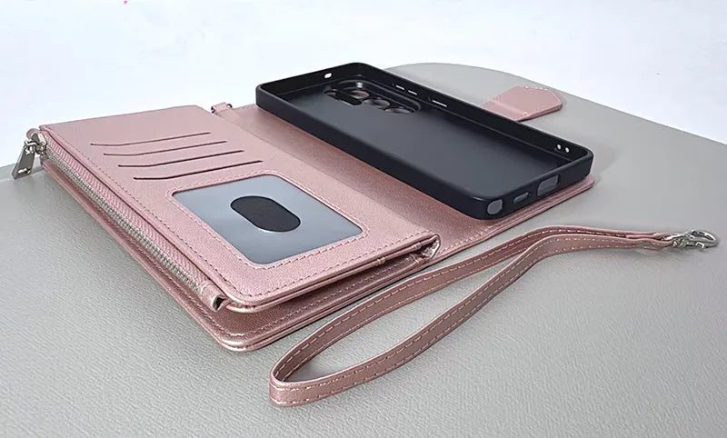 S26+ Plus Maxguard Detachable Magnetic Zipper Wallet Case