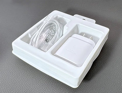 SAM OR PD EPTA800NBEGGB 25W wall charger with Type-C to C combo