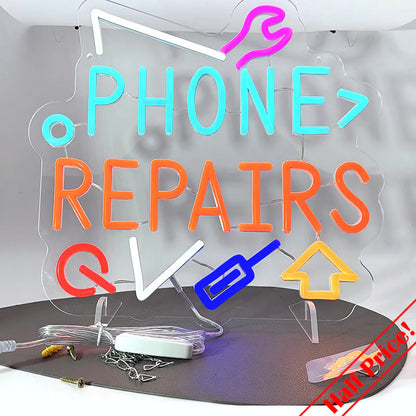 Maxguard F03 Mobile Accessories Neon Sign
