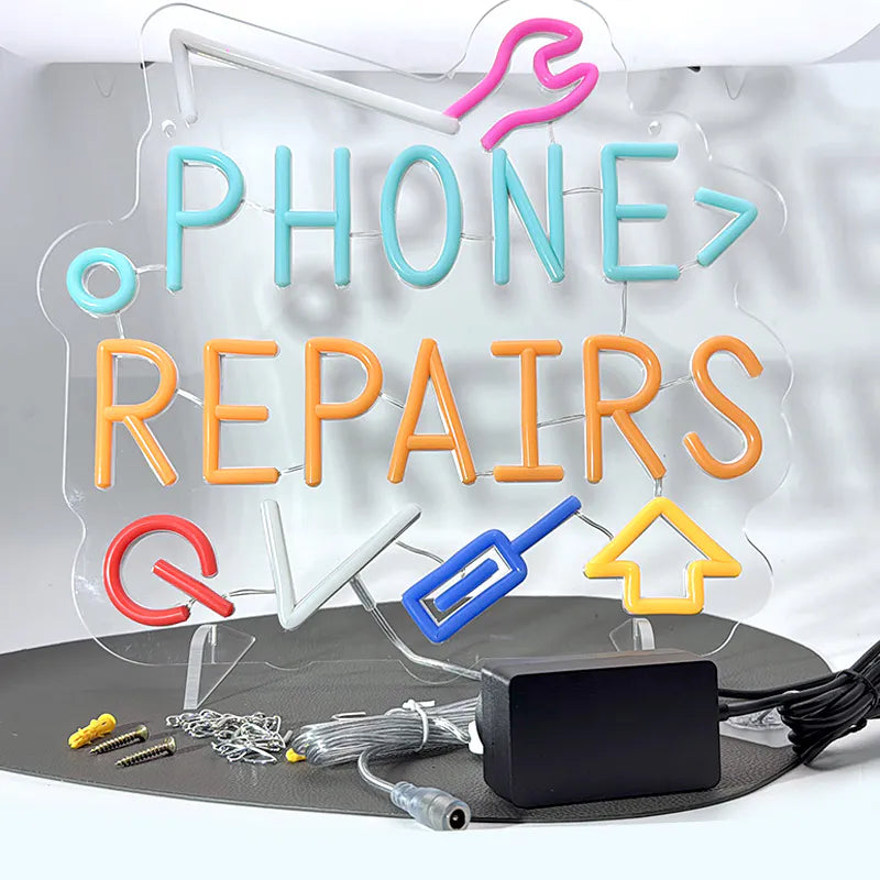 Maxguard F03 Mobile Accessories Neon Sign