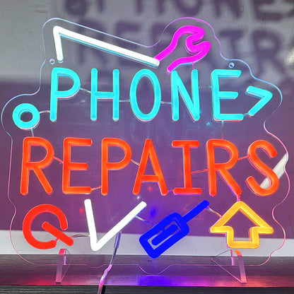 Maxguard F03 Mobile Accessories Neon Sign