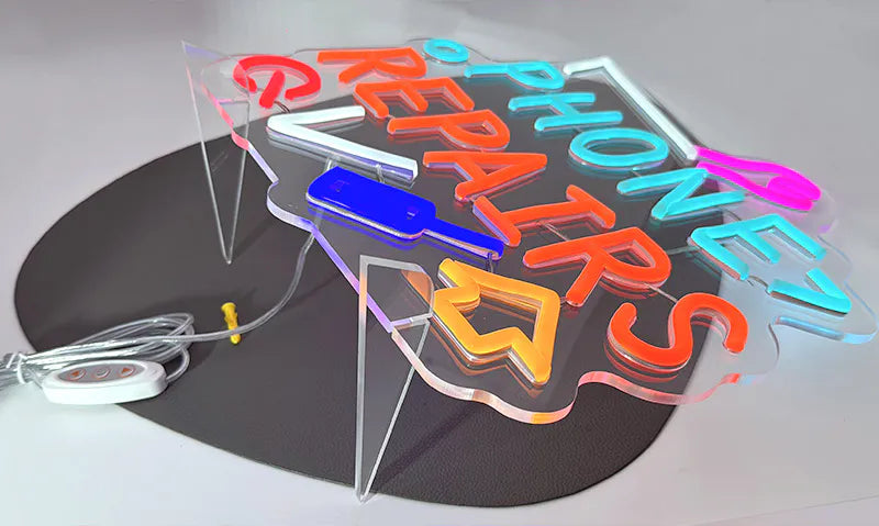 Maxguard F03 Mobile Accessories Neon Sign