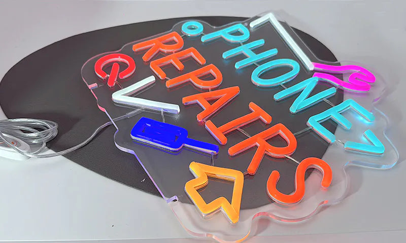 Maxguard F03 Mobile Accessories Neon Sign