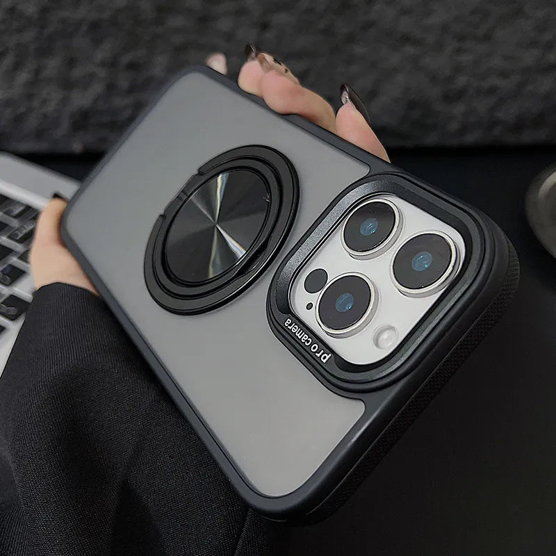Case for Iphone 16 Pro 6.3 Frostring MagFit 360 Ring Holder