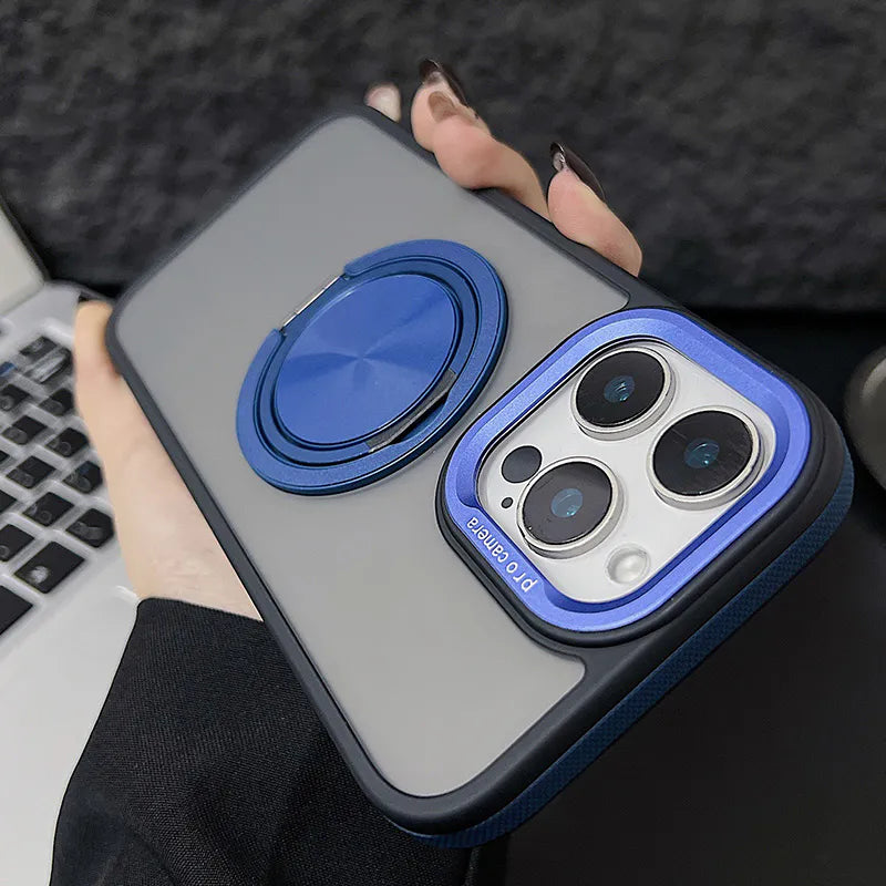 Case for Iphone 16 Pro 6.3 Frostring MagFit 360 Ring Holder