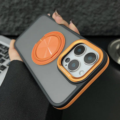 Case for Iphone 15 Pro 6.1 Frostring MagFit 360 Ring Holder