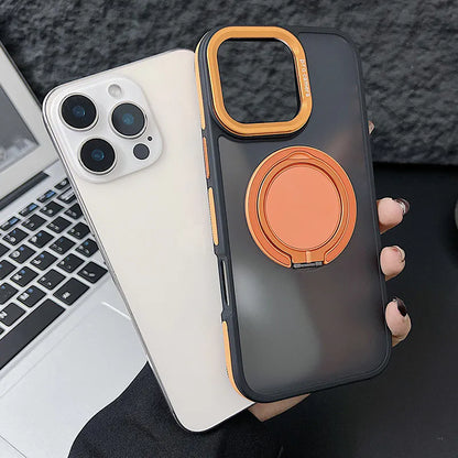 Case for Iphone 16 Pro 6.3 Frostring MagFit 360 Ring Holder