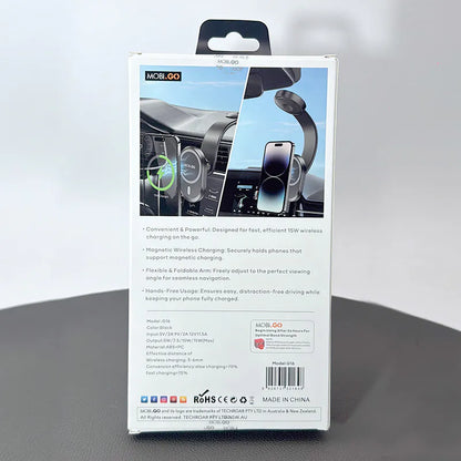 Mobigo G16 15W Wireless Car Mount Holder