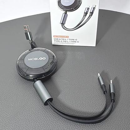 Mobigo GO2TLC 1m 3 in 1 Cable