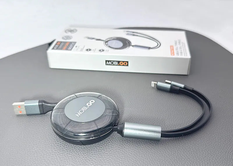 Mobigo GO2TLC 1m 3 in 1 Cable