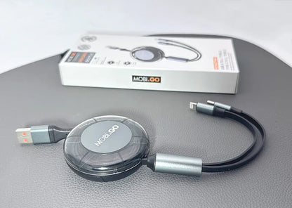 Mobigo GO2TLC 1m 3 in 1 Cable