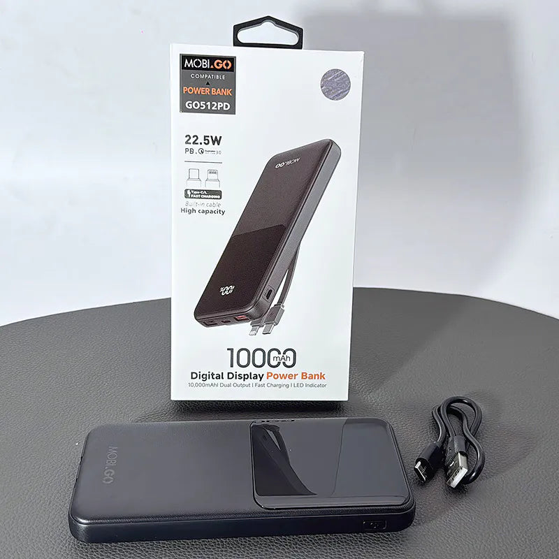 Mobigo GO512PD 10000 mah PD power bank